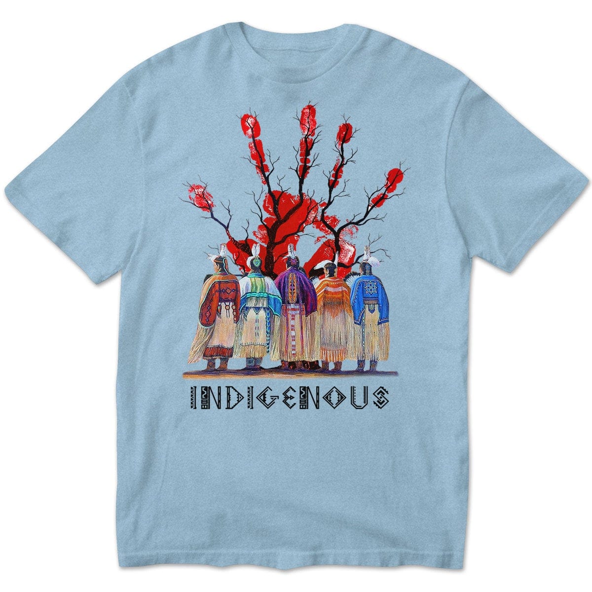 Camisetas indígenas de los nativos americanos