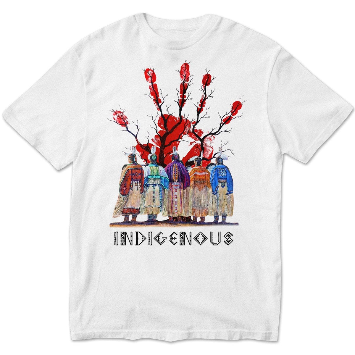 Camisetas indígenas de los nativos americanos
