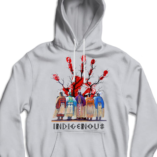 Sudadera con capucha y camisetas de indígenas nativos americanos