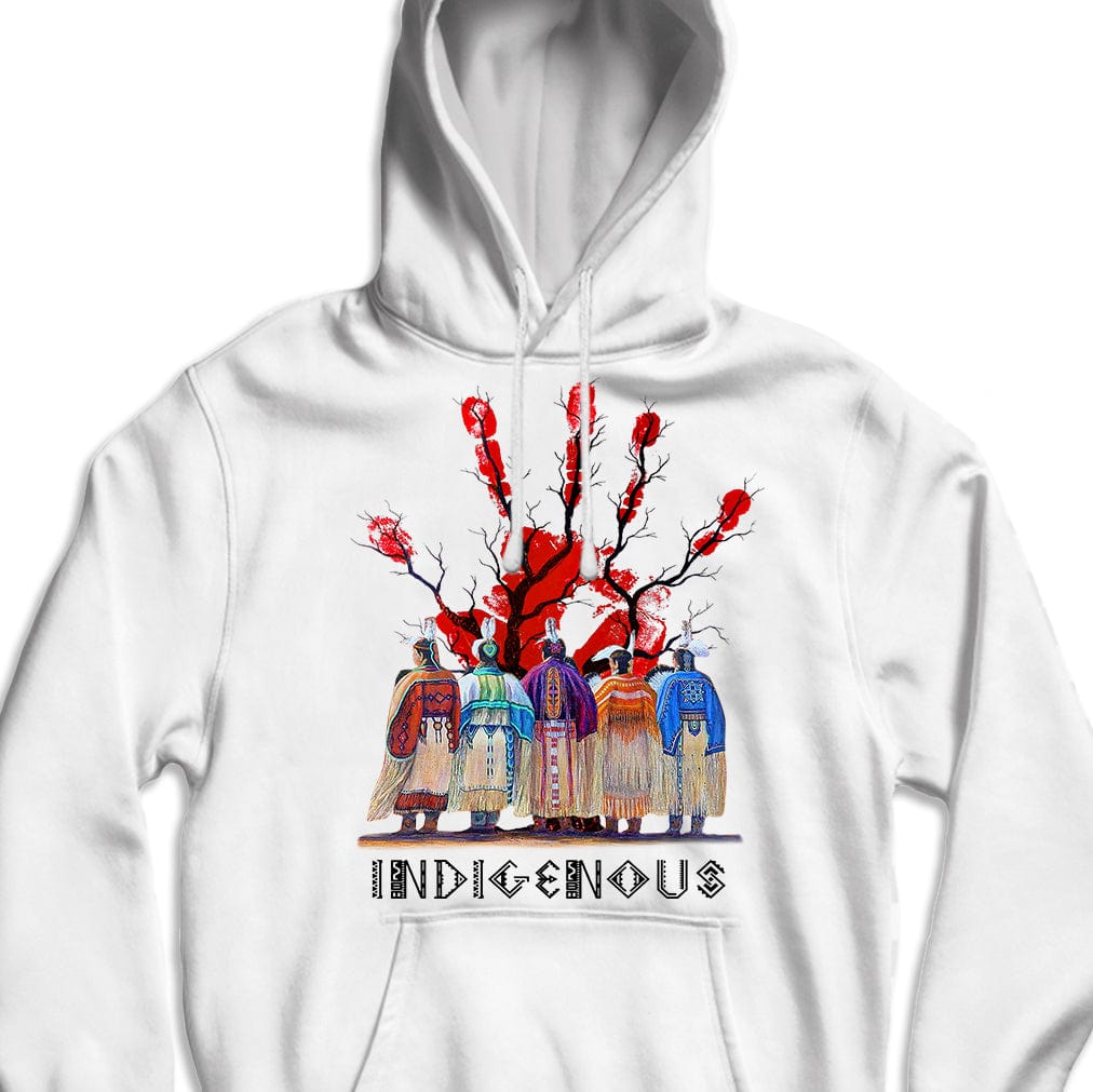 Sudadera con capucha y camisetas de indígenas nativos americanos