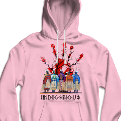 Sudadera con capucha y camisetas de indígenas nativos americanos