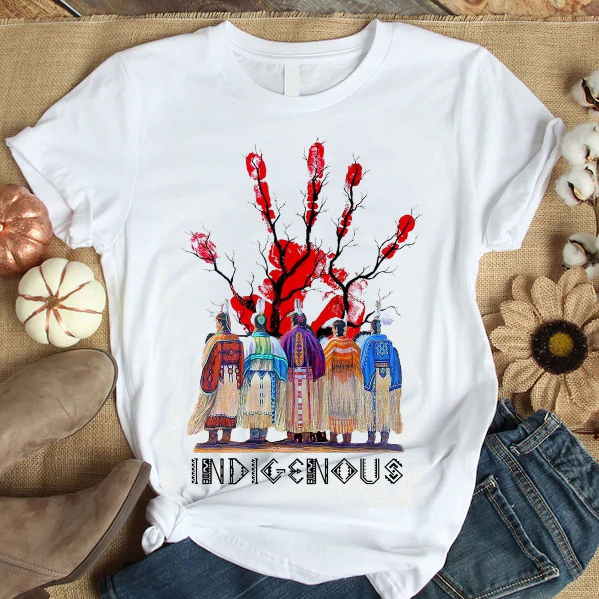 Indigenous Native American Hoodie, Shirts