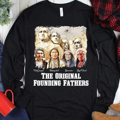 Las camisetas de los nativos americanos de los Padres Fundadores Originales