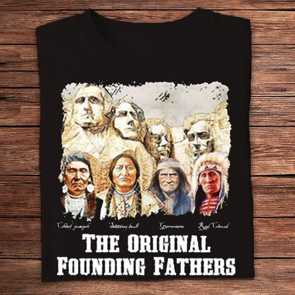 Native American Hoodie, The Original Founding Fathers, American Indian T  Shirts - Hope Fight