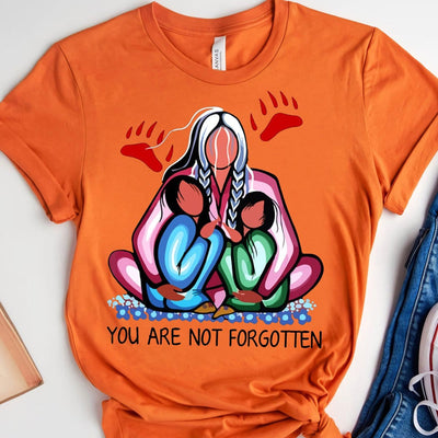 You Are Not Forgotten, Native American Shirts