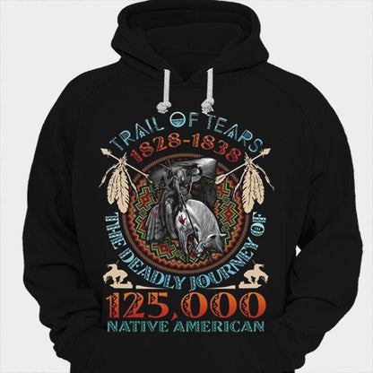 Camisetas de nativos americanos de Trail Of Tears