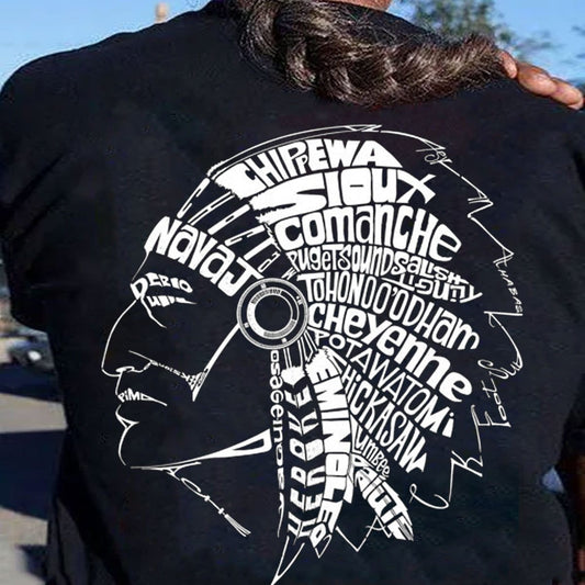 Camisetas de indios nativos americanos