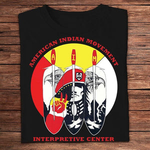 Camisetas del Centro de Interpretación del Movimiento Indio Nativo Americano