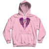 Faith Hope Love Wings Heart And Ribbon Breast Cancer Survivor Awareness Shirt