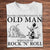 Never Underestimate An Old Man Who Loves Rock And Roll Jiu Jitsu Shirts