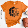 Every Child Matters, Orange Shirt Day With Sunflower