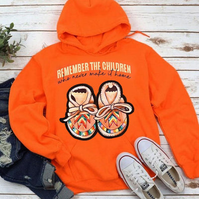 Children Never Make It Home, Orange Shirt Day Residential Schools Shoes