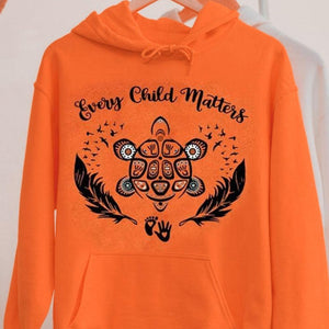 Every Child Matters, Orange Shirt Day Residential Schools Indigenous Turtle