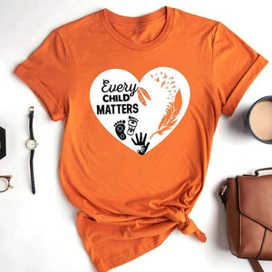 Cada niño importa, Día de la camiseta naranja Escuelas residenciales Corazón indígena