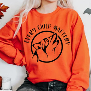 Cada niño importa, Día de la camiseta naranja Escuelas residenciales Wolf