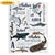 Personalized Baby Shark Fleece & Sherpa Blanket