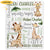 Personalized Cute Giraffe Fleece & Sherpa Blanket