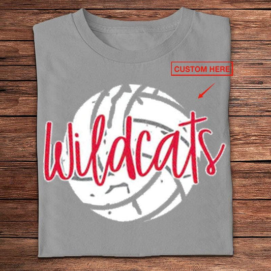 Camisetas de voleibol personalizadas con el espíritu escolar