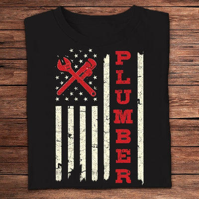 American Flag Plumber Shirts