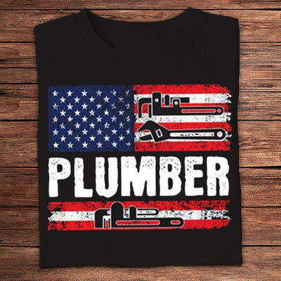 American Flag Plumber Shirts
