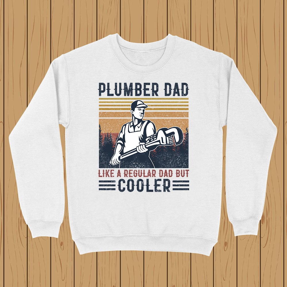 Papá fontanero como un papá normal pero con camisetas vintage más cool