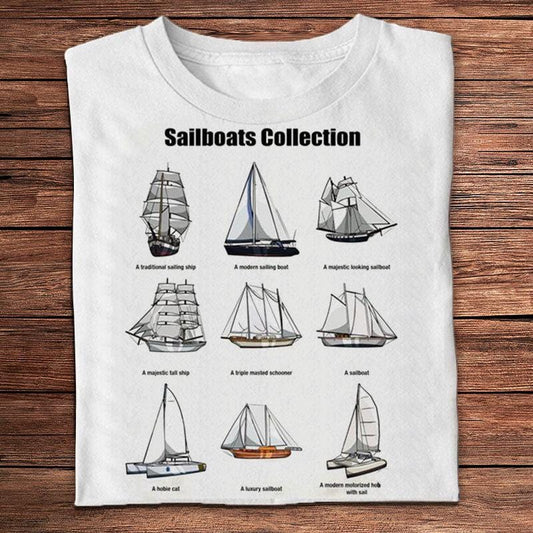 Colección de veleros Camisetas de vela