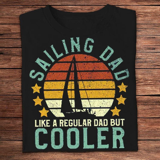 Papá navegante como un papá normal pero con camisetas vintage más cool