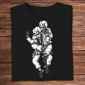 Skeleton Rear Naked Choke Jiu Jitsu Shirts