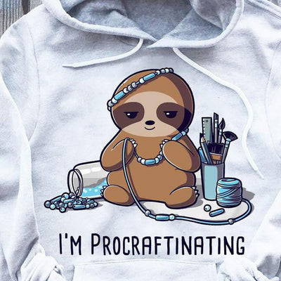 I'm Procraftinating Sloth Shirts