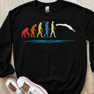 Swimming Evolution Shirts