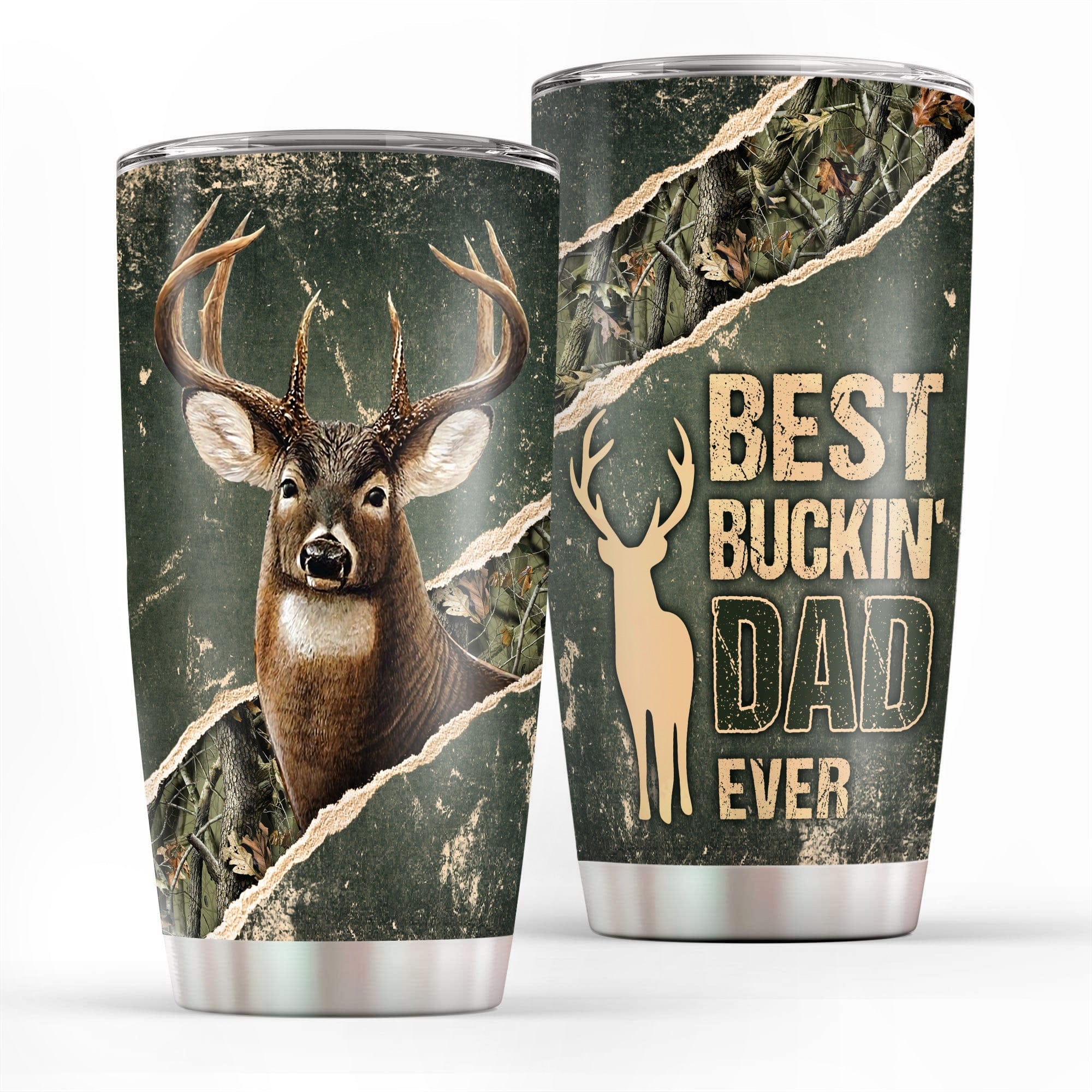 Hunting Best Buckin' Dad Ever Father's Day Tumbler
