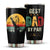 Golf Best Dad By Par Vintage Father's Day Tumbler