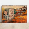 Personalized We Love You Grandpa Father's Day Poster, Canvas