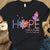 Hope For A Cure, Ribbon Daisy Butterfly, Alzheimer's Shirts