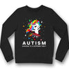 Funny Autism Awareness Shirts Unicorn Dancing To Different Beat