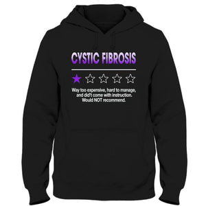 1 Out Of 5 Purple Stars, Cystic Fibrosis Awareness Support T Shirt