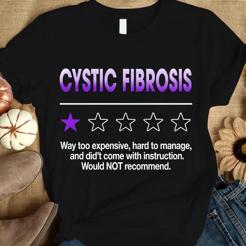 1 Out Of 5 Purple Stars, Cystic Fibrosis Awareness Support T Shirt