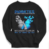 A Journey I Choose To Love Life Hate Disease, Ribbon Butterfly, Diabetes Awareness Shirt Woman