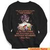 Personalized Multiple Sclerosis Awareness Support Shirt, I Am The Storm, Butterfly Woman