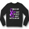 This Is My Fight Take Back Life, Fibromyalgia Warrior Awareness Shirt, Purple Ribbon