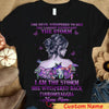 Personalized Fibromyalgia Awareness Support Shirt, I Am The Storm, Butterfly Woman