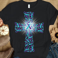 Ribbon Cross, Suicide Prevention Awareness T Shirt, You Matter