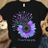 Choose To Keep Going, Sunflower Semicolon, Suicide Prevention Awareness Shirt