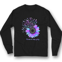 Choose To Keep Going, Sunflower Semicolon, Suicide Prevention Awareness Shirt
