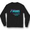Not All Wounds Are Visible, Suicide Prevention Awareness Shirt, Ribbon Heartbeat