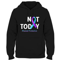 Not Today, Suicide Prevention Awareness Support Shirt, Ribbon