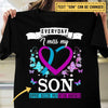Everyday I Miss My Son, Personalized Suicide Awareness Shirts