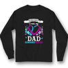 Everyday I Miss Dad, Suicide Prevention Awareness Shirt, Ribbon Heart Flower