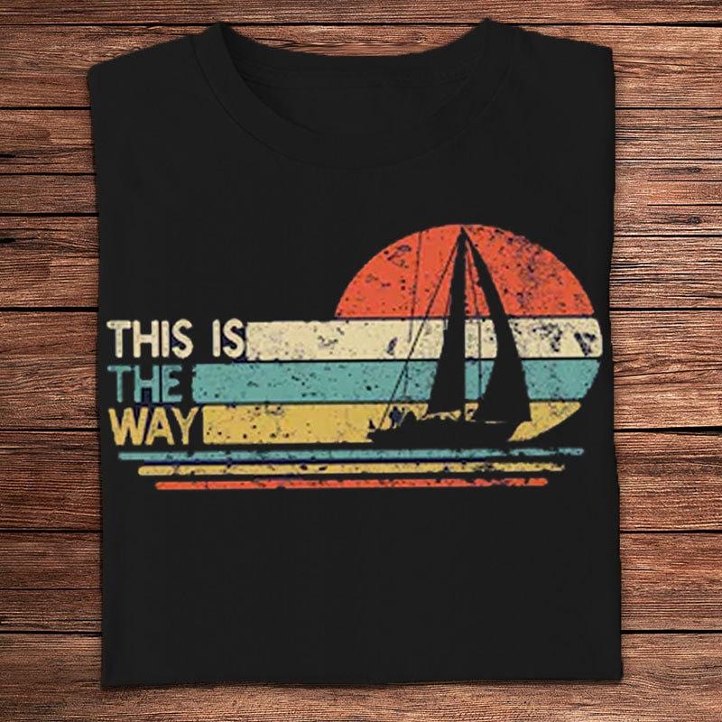 Así es como se navega: camisetas vintage
