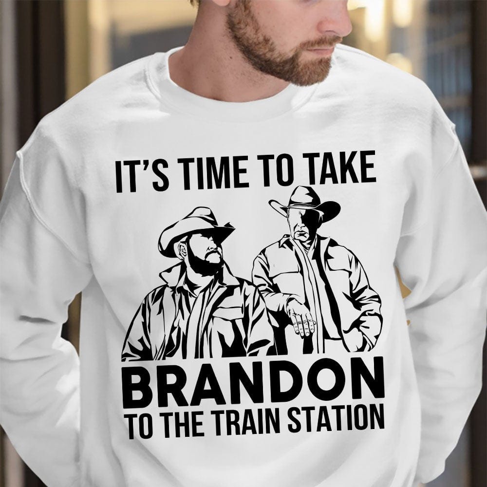 Es hora de llevar a Brandon a la estación de tren Camisetas